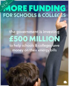 Read more about the article We’re helping schools and colleges save…