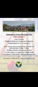 Read more about the article Kids cricket time !…