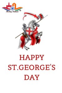 Read more about the article Happy St. George’s Day……