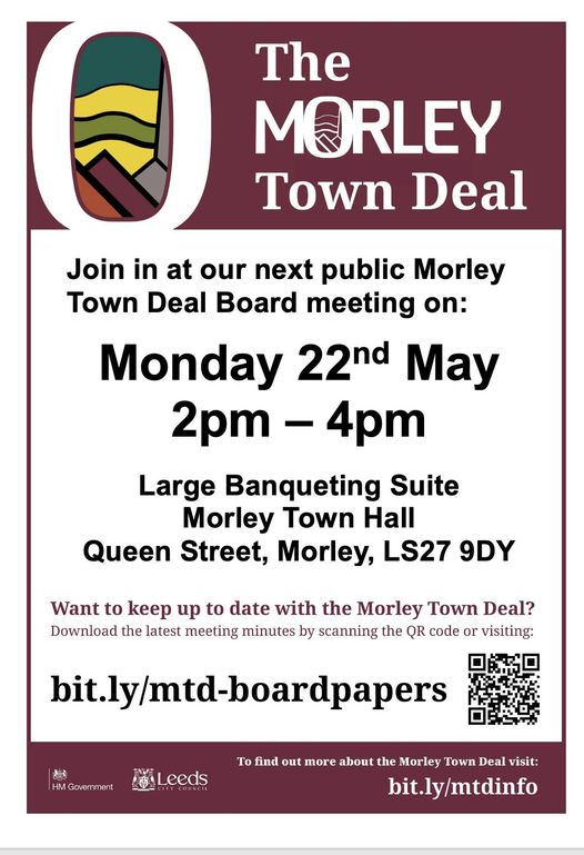 Read more about the article Morley Town deal board meeting -…